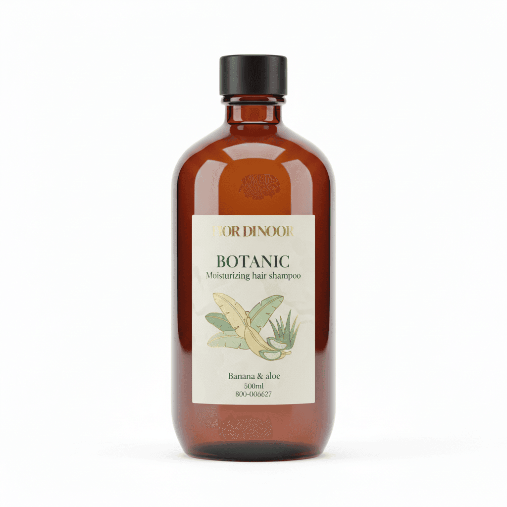 BOTANIC Moisturizing hair shampoo Banana & aloe 500ml 800-006627